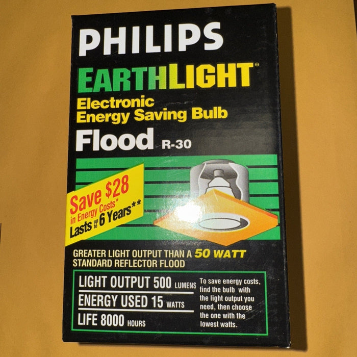 Philips Earth Light 15W R30 Flood Energy-Saving Bulbs by Price Is Right Miami
