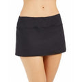 Lauren Ralph Lauren Black Shirred Skirted Bikini by Vanessa Jane
