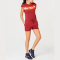 Fila Womens Costanza Romper Tibetan Red by Vanessa Jane