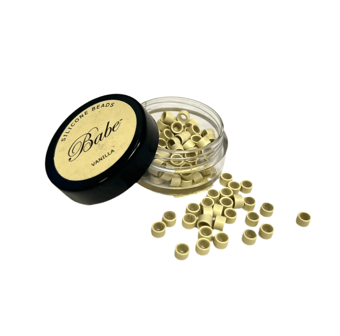 Babe Silicone Copper Rings 4.0 mm, 100 Beads per Container