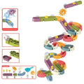 Baby Bath Toys DIY Marble Race Run Assembling Track by DailySale