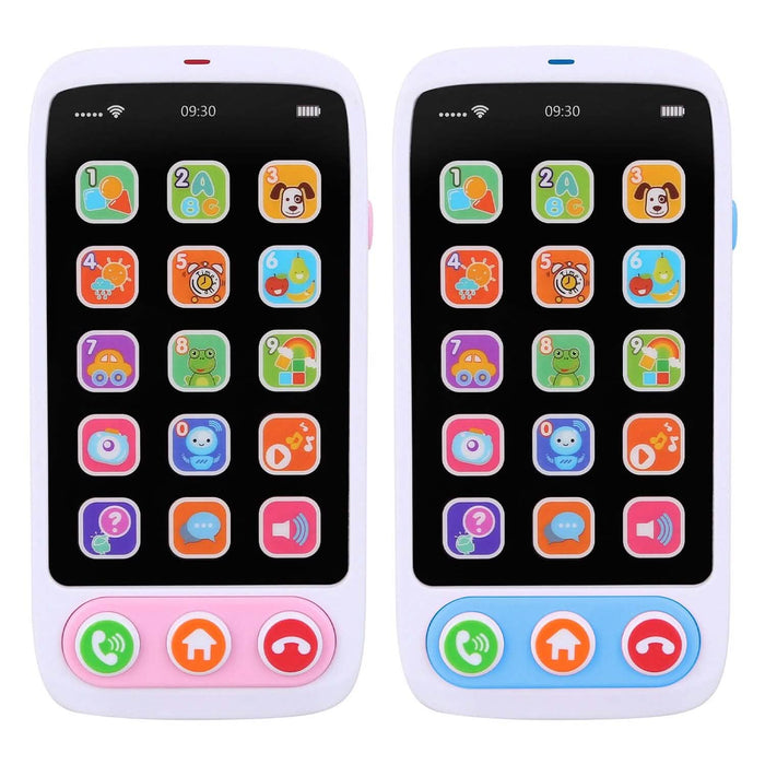 Baby Infant Interactive Educational Phone with Music Light by DailySale