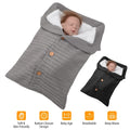 Baby Knit Swaddle Blanket Wrap with Buttons by DailySale
