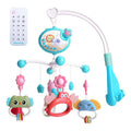Baby Musical Crib Bed Bell Rotating Mobile Star Projection by DailySale