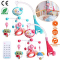 Baby Musical Crib Bed Bell Rotating Mobile Star Projection by DailySale