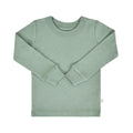 baby pajamas | Basil Green by Finn + Emma