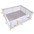 Baby Playpen with Anti-Suction Base Zipper Door by DailySale