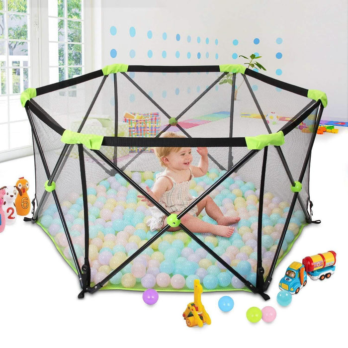 Baby Safe Playpen Portable Play Yard by DailySale