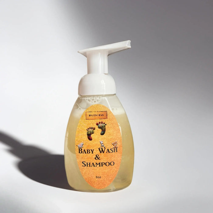 Baby Wash & Shampoo – Gentle Daily Cleanse by Lulu’s Holistics