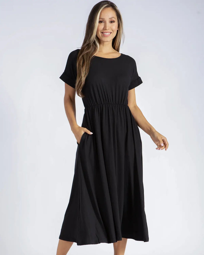 Backless Knot Straps Dress by Boutique 23