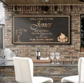 Backyard Sign by Tailored Canvases