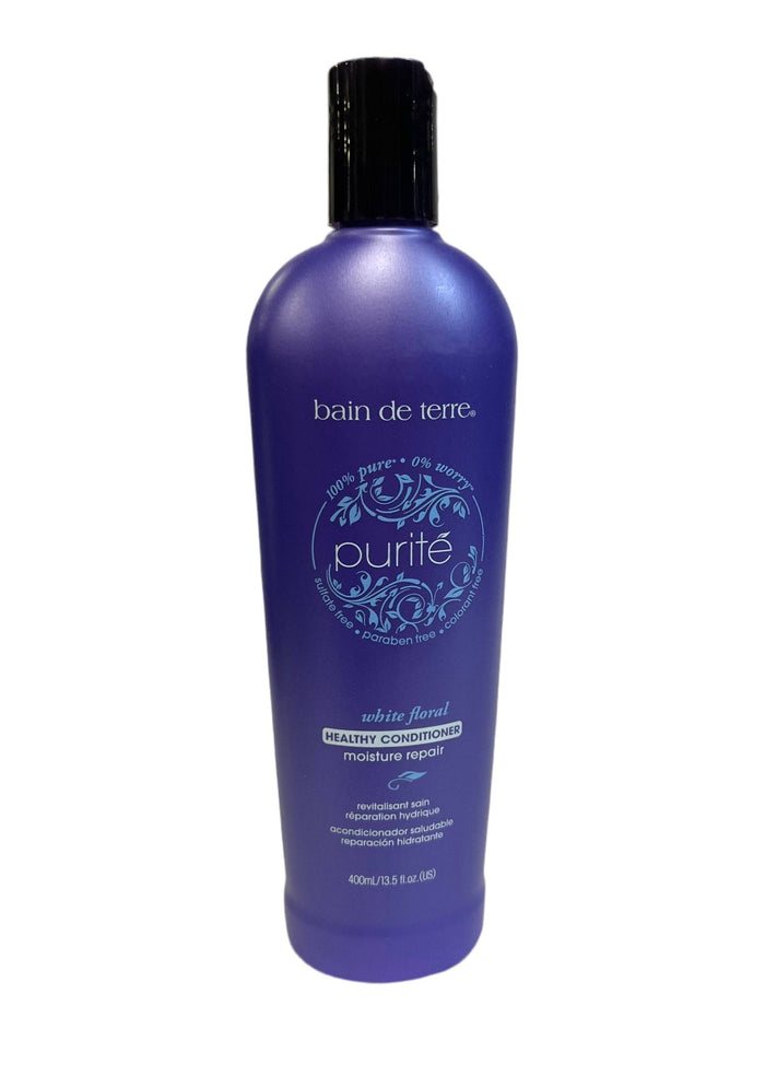 Bain de Terre Purite White Floral Moisture Repair Shampoo/Conditioner, 13.5 oz
