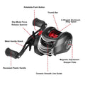 Baitcasting Fishing Reel High Speed Long Cast Distance by DailySale
