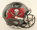 Baker Mayfield Signed Buccaneers Full-Size Speed Helmet (Beckett) Beckett Witnessed by Price Is Right Miami
