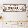 Bakery Sign by Tailored Canvases