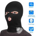 Balaclava Face Mask 3-Hole Knitted Windproof Ski Mask Full Face Cover by DailySale