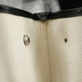 Balenciaga Logo White / Black Canvas Cabas Tote Bag-#3163 by Bolt Boutique