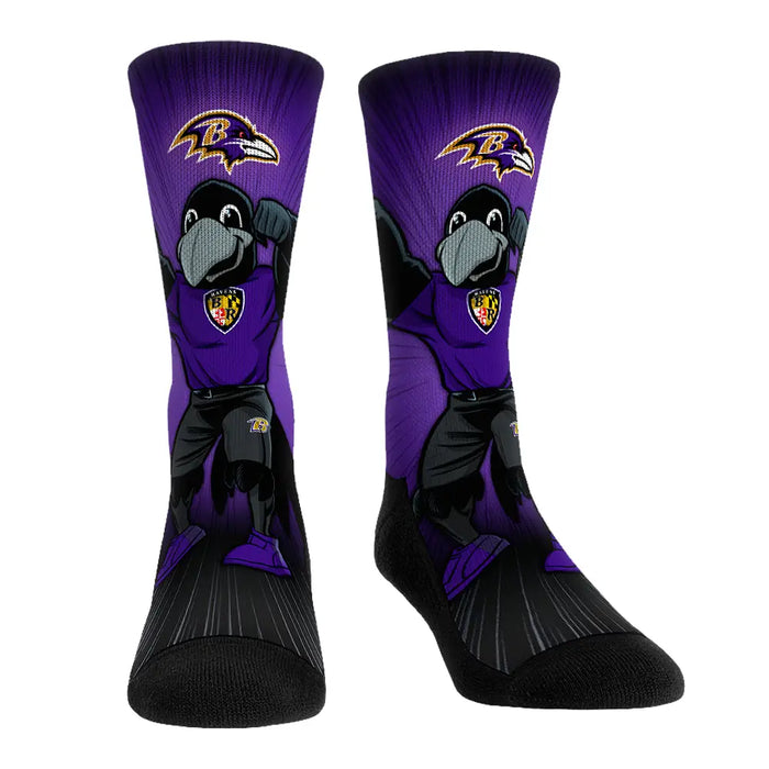 Baltimore Ravens - Mascot Pump Up! by Rock 'Em Socks