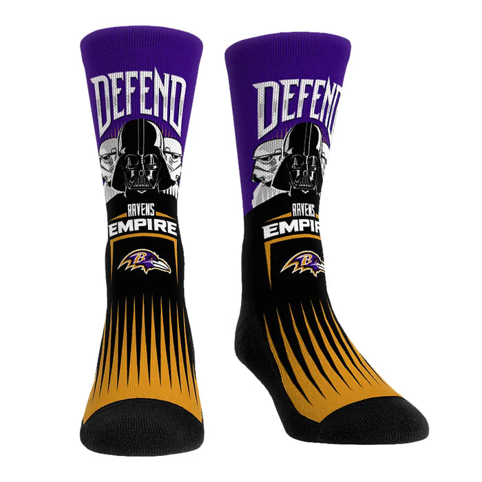 Baltimore Ravens - Star Wars - Defend The Empire by Rock 'Em Socks