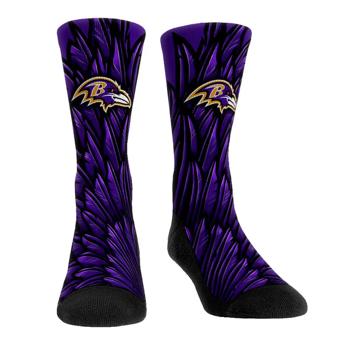Baltimore Ravens - Wings by Rock 'Em Socks