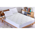 Bamboo Aloe Vera Hypoallergenic Quilted Mattress Pad by DailySale