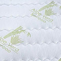 Bamboo Aloe Vera Hypoallergenic Quilted Mattress Pad by DailySale