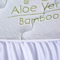 Bamboo Aloe Vera Hypoallergenic Quilted Mattress Pad by DailySale