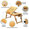 Bamboo Breakfast Serving Laptop Desk by DailySale
