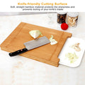 Bamboo Cutting Board with Sliding Draw Tray by DailySale