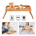 Bamboo Folding Bed Tray Table by DailySale