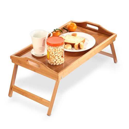 Bamboo Folding Bed Tray Table by DailySale