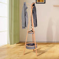 Bamboo Hanger with Storage Rack Living Room Bedroom by DailySale
