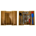 Bamboo Kitchen Drawer Organizer by DailySale