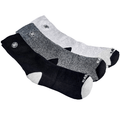 Premium Bamboo Rayon Crew Socks - 3 Pair Gift Box by Bamboo Sports