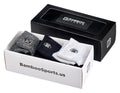 Premium Bamboo Rayon Quarter Crew Socks - 3 Pair Gift Box by Bamboo Sports
