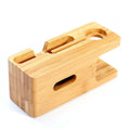 Bamboo Wood Charging Stand for Apple Watch by DailySale