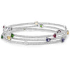 Genuine Multi Stones Bangle