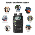 BAOFENG UV-5R5 VHF/UHF Dual Band Two Way Ham Radio Transceiver Walkie Talkie by DailySale