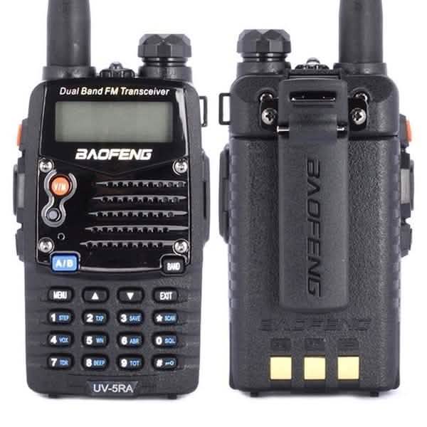 Baofeng UV-5RA V/UHF 136-174/400-520MHz Dual-Band Two-way Radio Walkie Talkies by DailySale