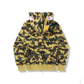 Camouflage Thin Hooded Zipper Jacket Shark Jacket by DailySale