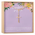 Baptism Cross Necklace by Dear Ava
