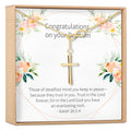 Baptism Cross Necklace by Dear Ava