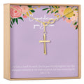 Baptism Cross Necklace by Dear Ava