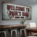 Bar Sign III by Tailored Canvases