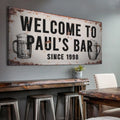 Bar Sign III by Tailored Canvases