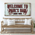 Bar Sign III by Tailored Canvases