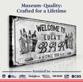 Bar Sign VI by Tailored Canvases