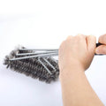 Barbestar 18" 3 in 1 Safe Barbecue Grill Brush Wire Bristles by DailySale