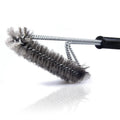 Barbestar 18" 3 in 1 Safe Barbecue Grill Brush Wire Bristles by DailySale