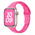 Slim Silicon Apple Watch Band-Strap by Arleathercraft
